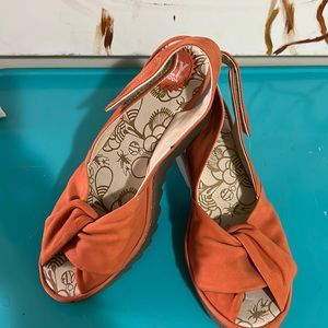 Fly London peep toe sandals